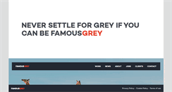 Desktop Screenshot of famous.be