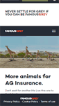Mobile Screenshot of famous.be